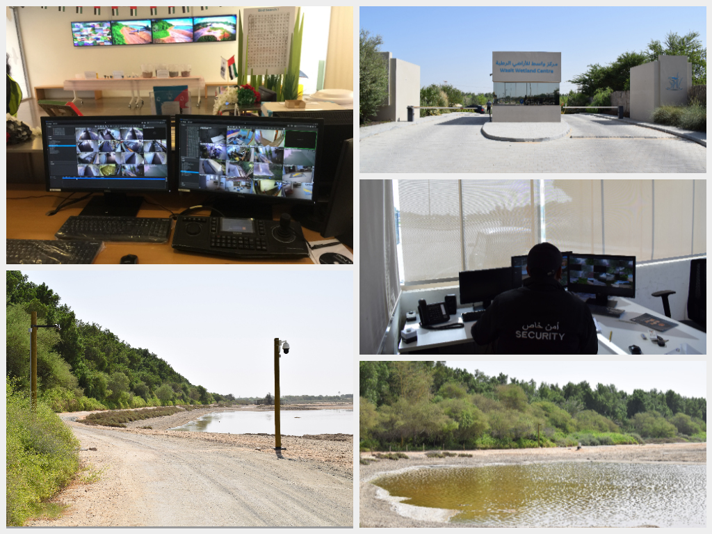 IP CCTV and Control Systems | Wasit Wetland Sharjah | Oasis Enterprises